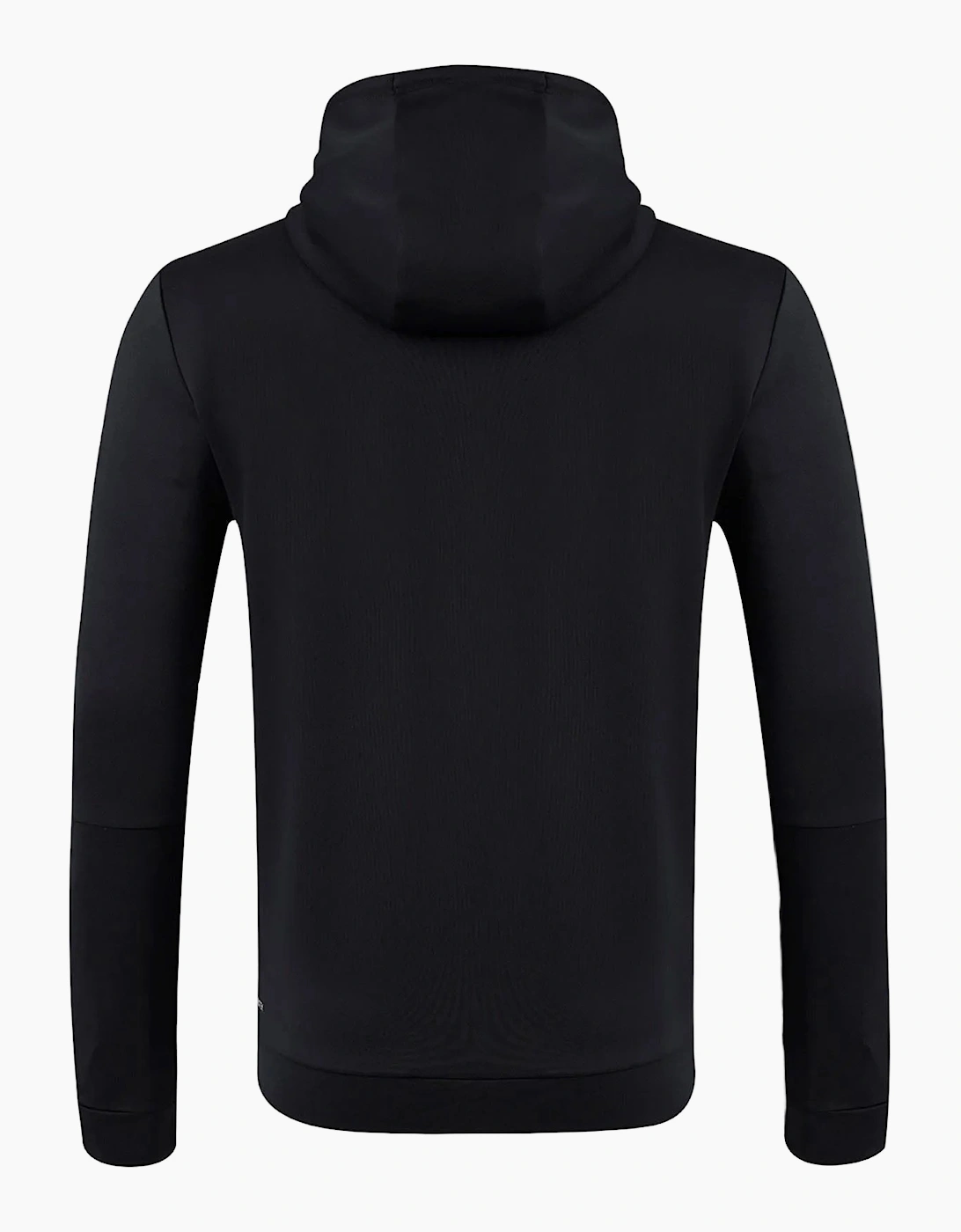 Flex Full Zip Men's Black Hooded Sweatshirt