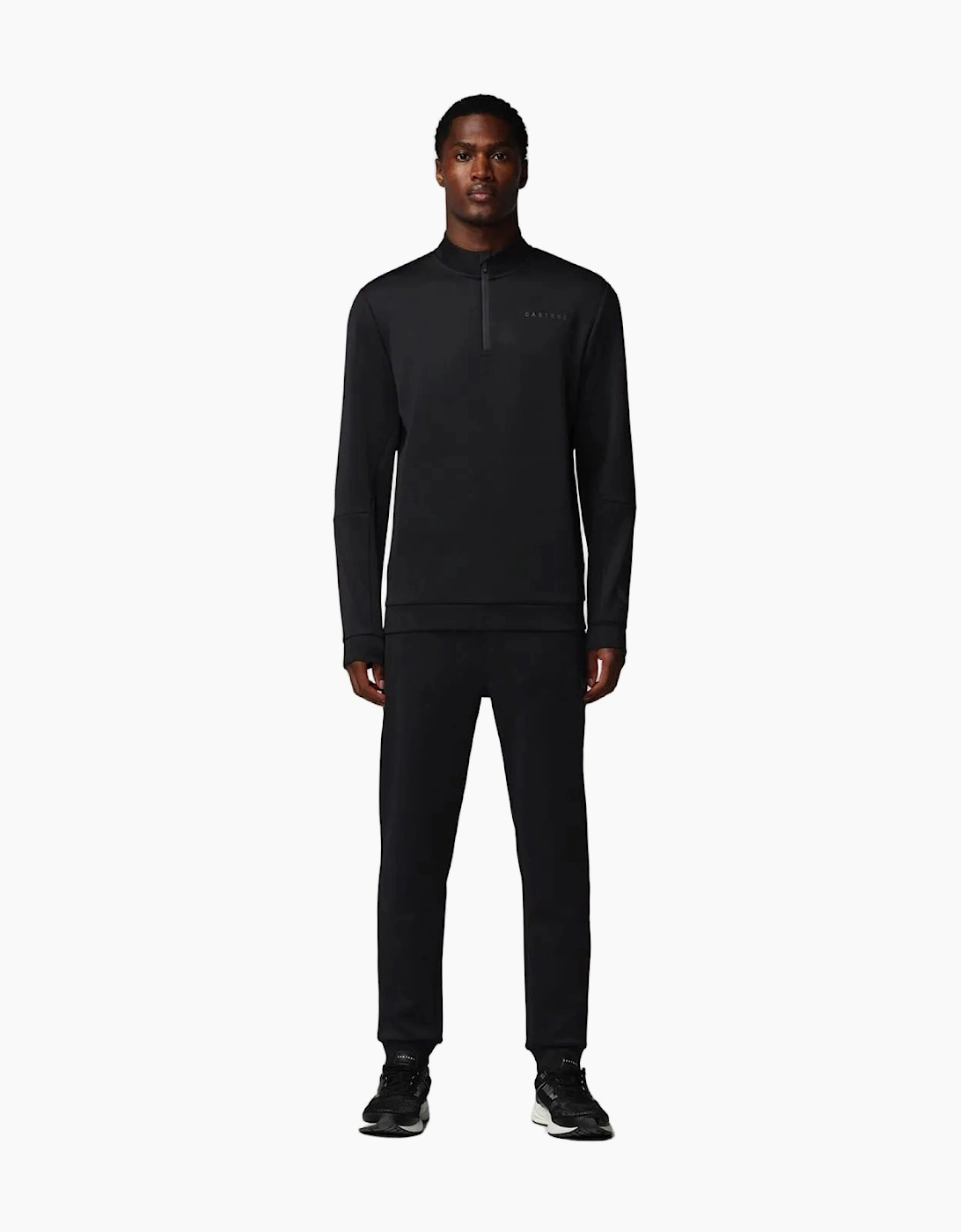 Castore Flex 1/4 Zip Men's Black Sweatshirt