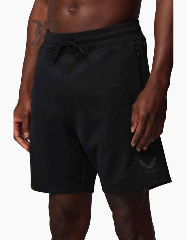 Flex Men's Black Activewear Shorts