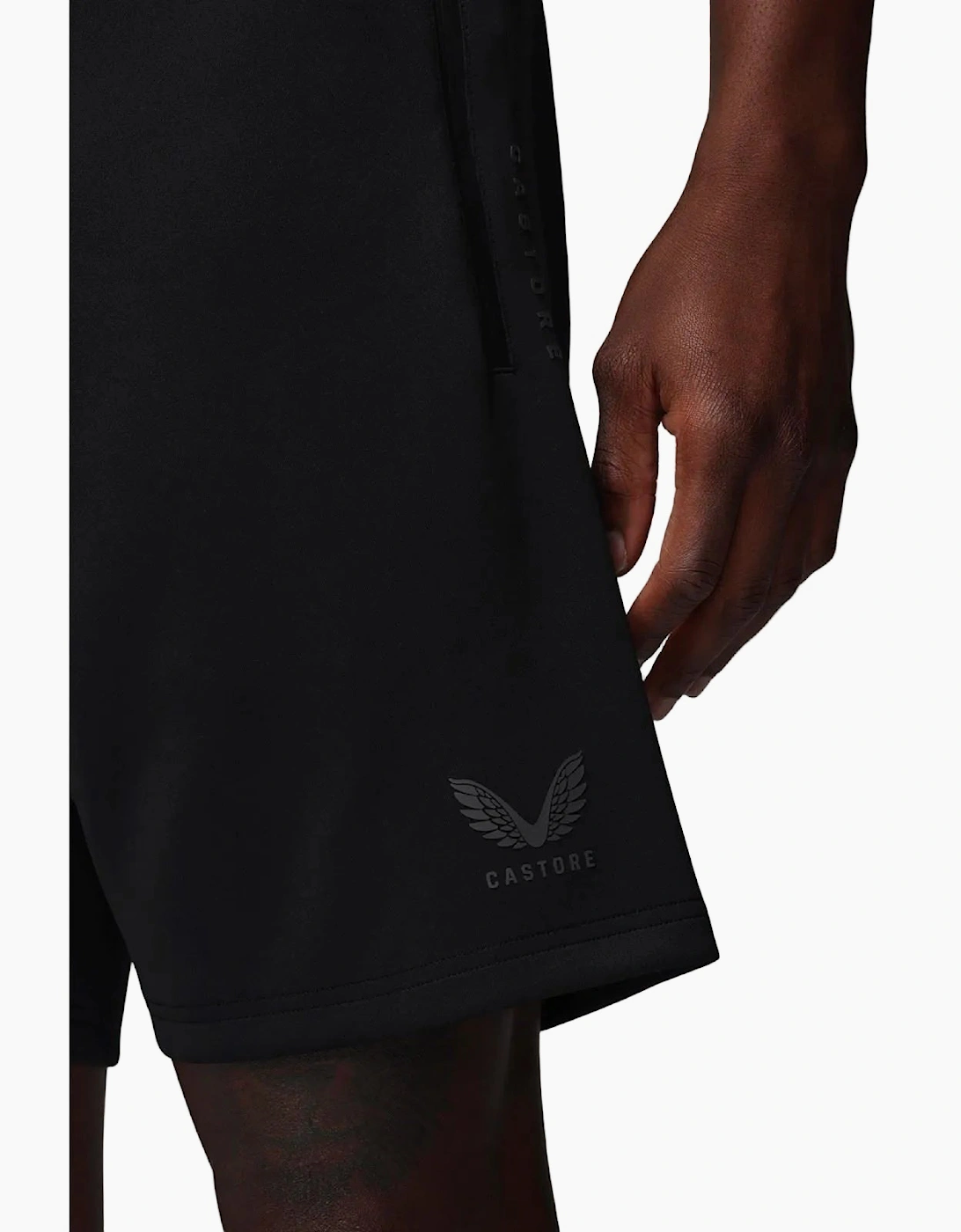 Flex Men's Black Activewear Shorts