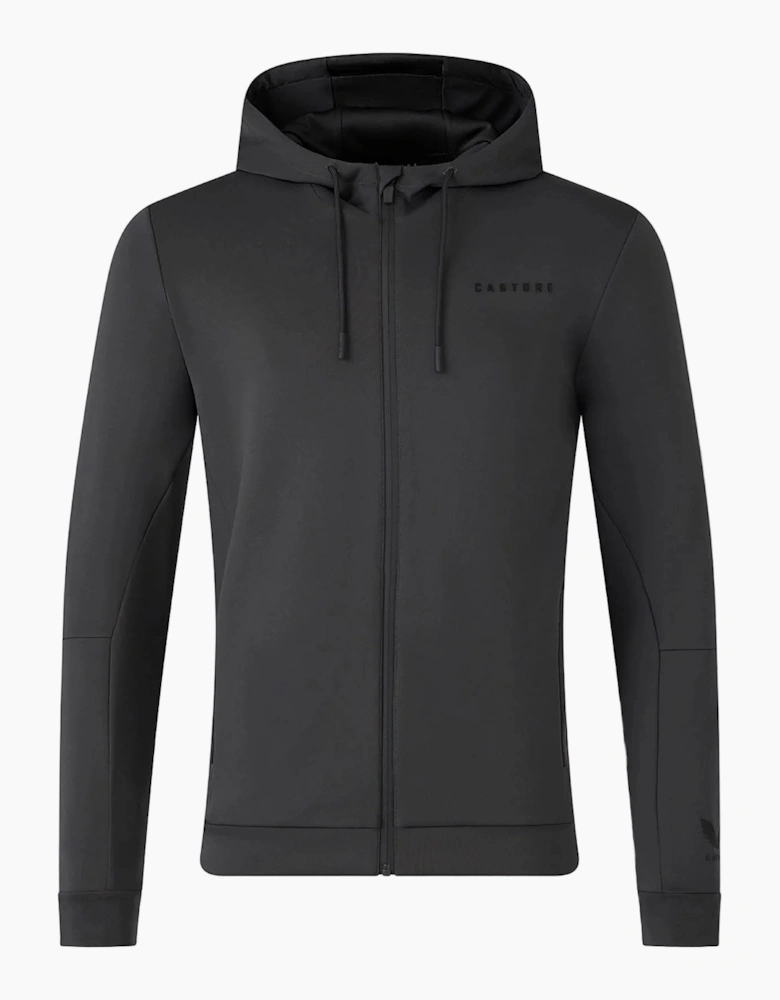 Flex Full Zip Men's Grey Hooded Sweatshirt