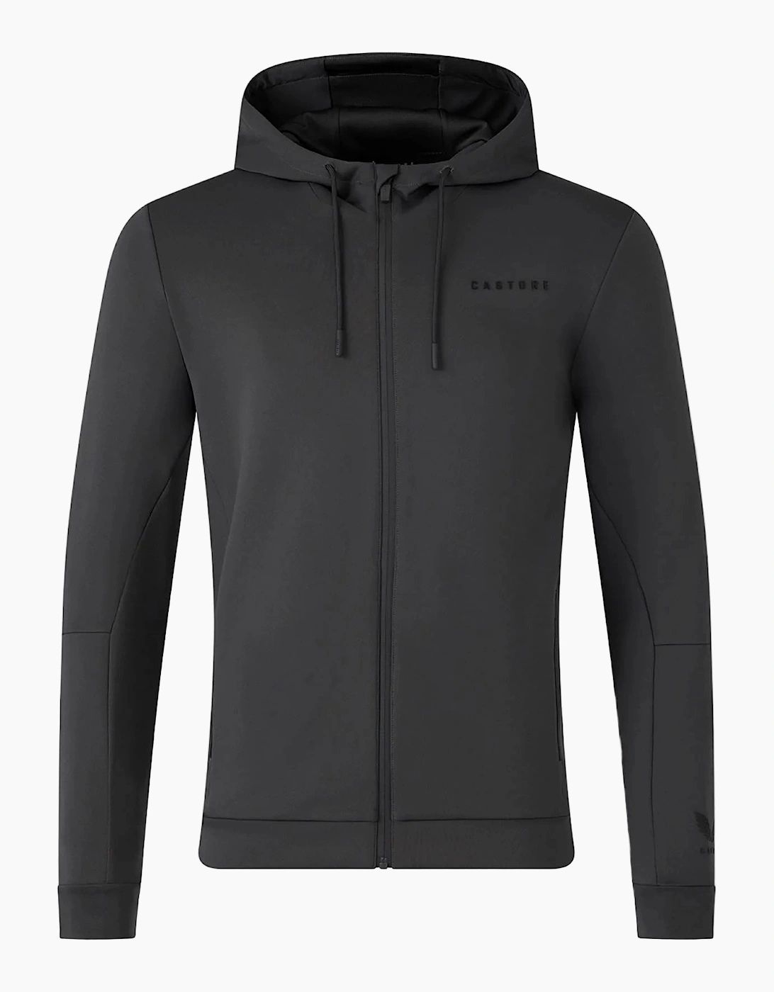 Flex Full Zip Men's Grey Hooded Sweatshirt