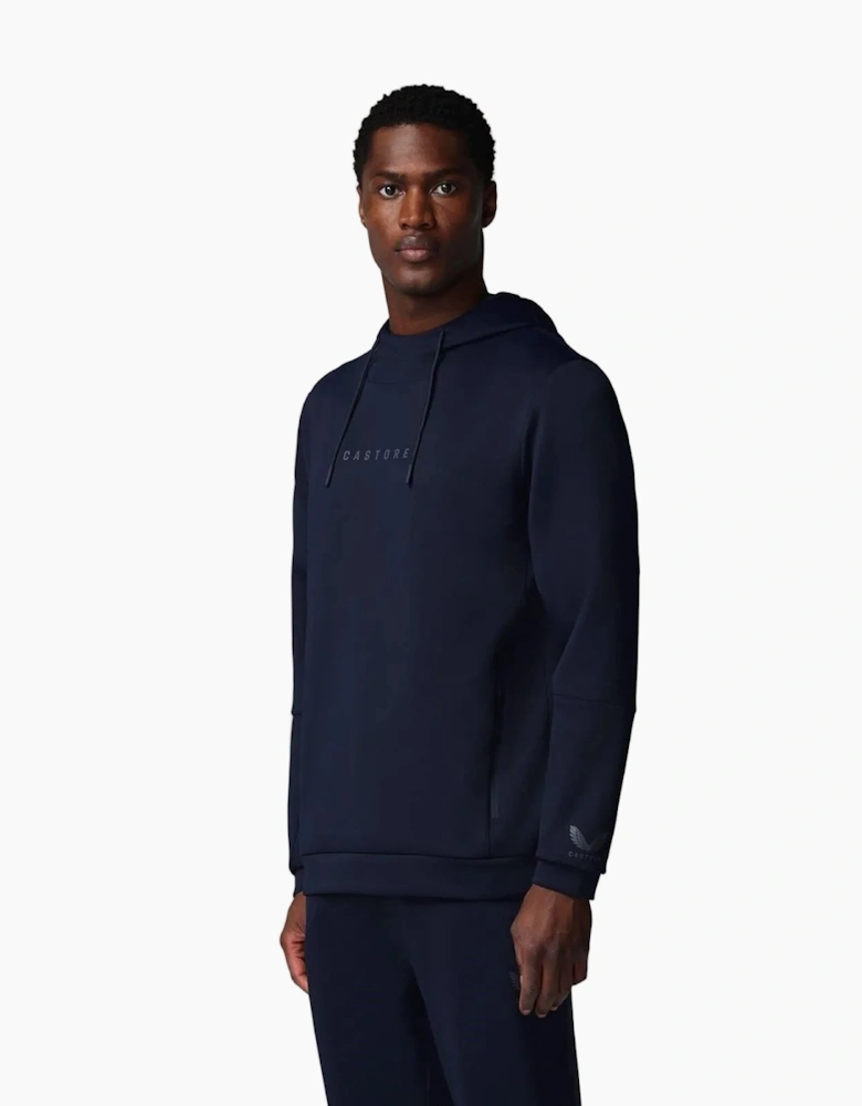Flex Hoodie Men's Blue Hooded Sweatshirt