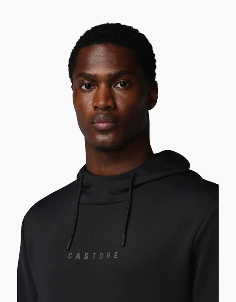 Flex Hoodie Men's Black Hooded Sweatshirt