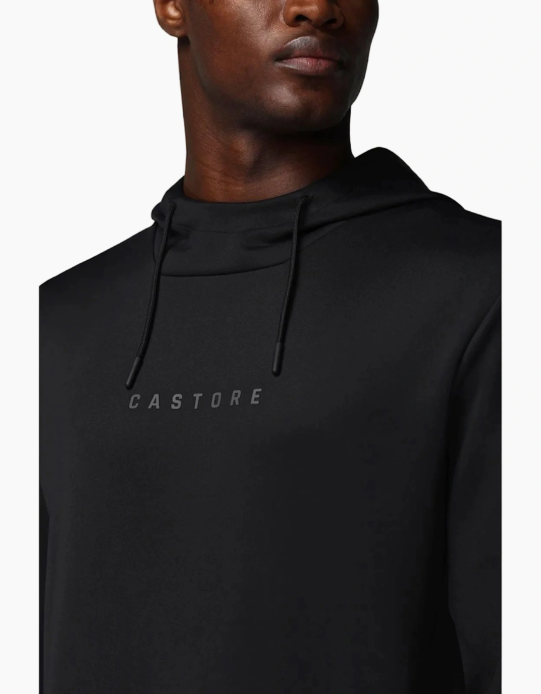 Flex Hoodie Men's Black Hooded Sweatshirt