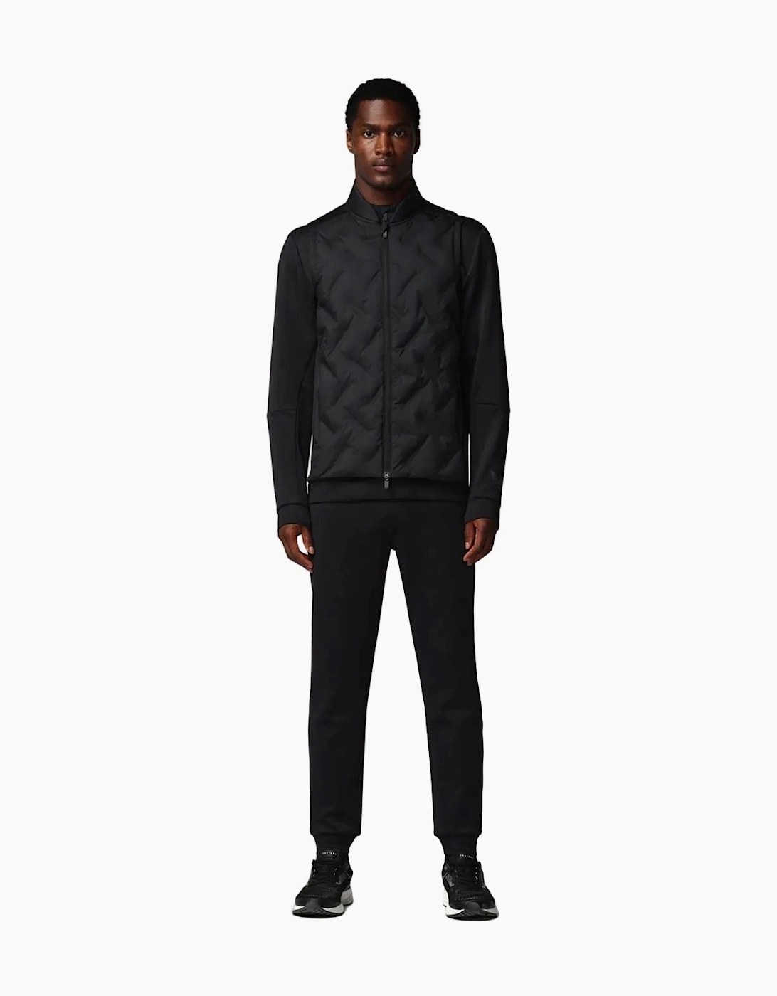 Hybrid Men's Black Gilets