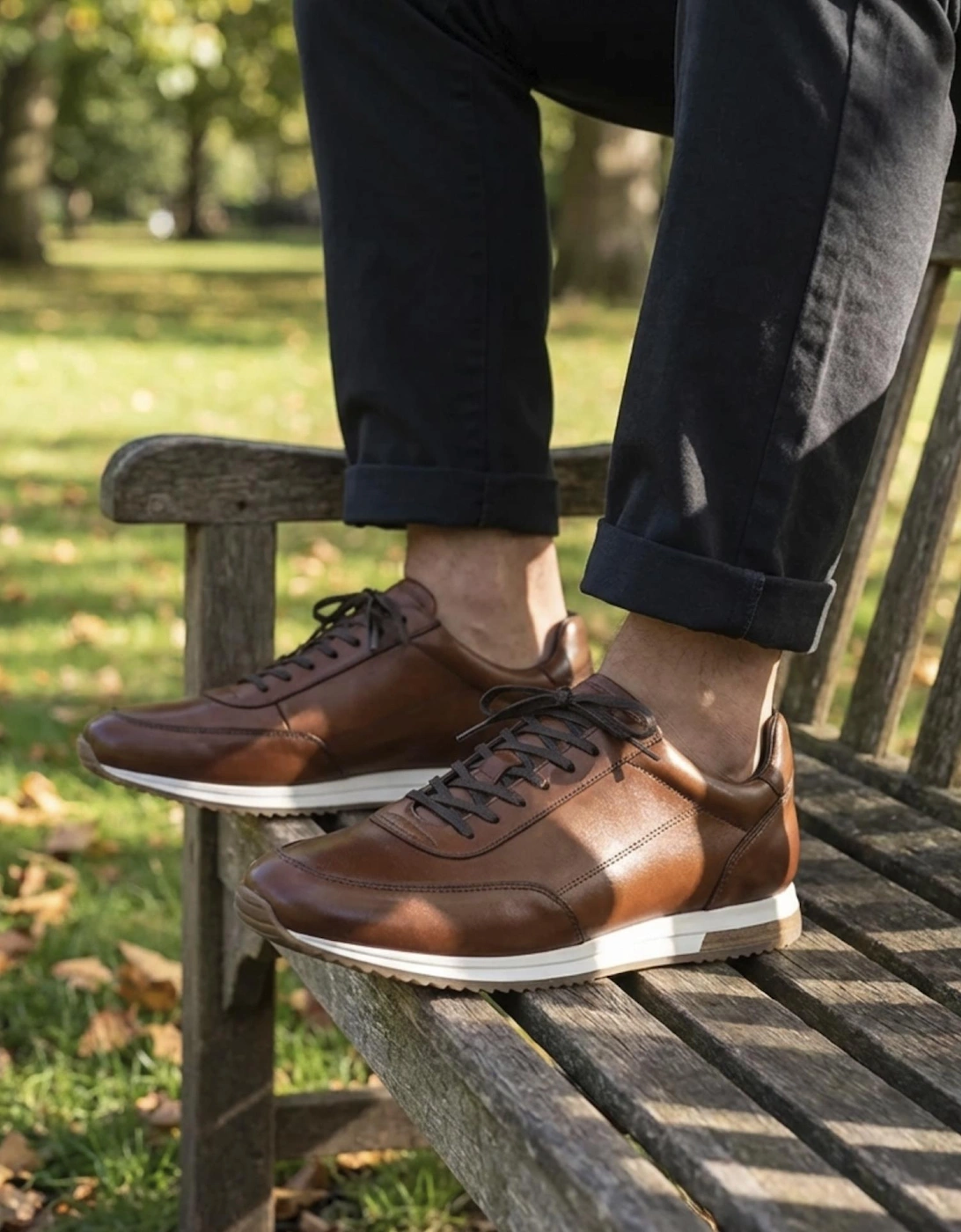 Loake Bannister Trainer Cedar Calf