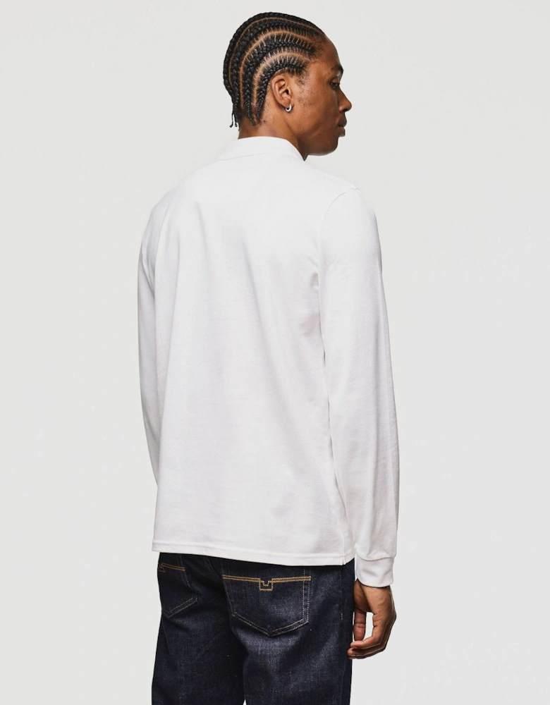 Dice Long Sleeve Polo Shirt