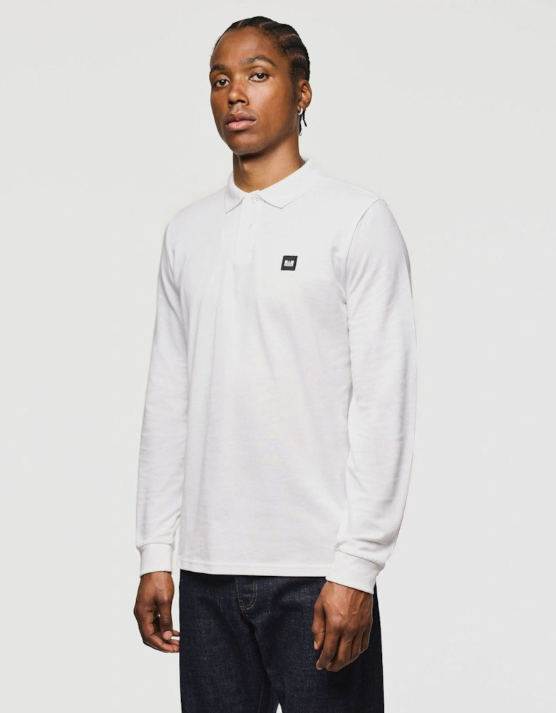 Dice Long Sleeve Polo Shirt