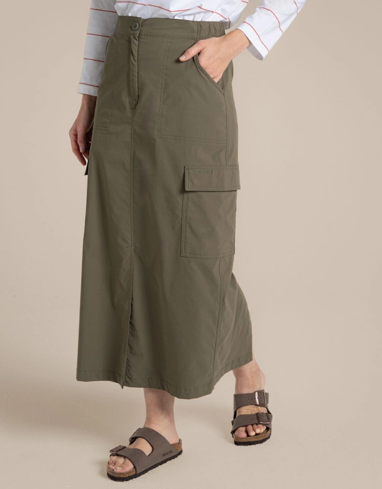 Womens NosiLife Pro Midi UPF Stretch Skirt