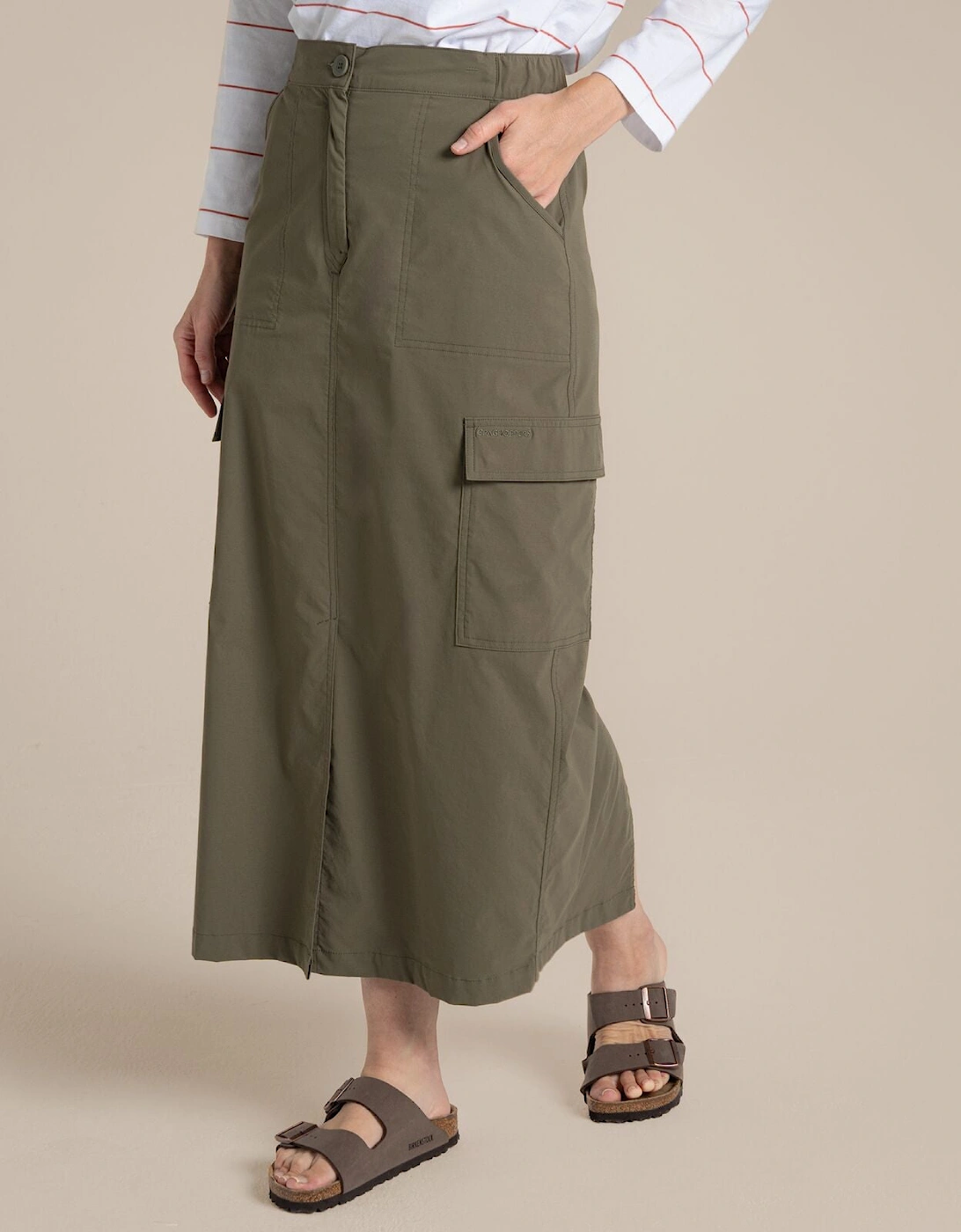 Womens NosiLife Pro Midi UPF Stretch Skirt, 2 of 1