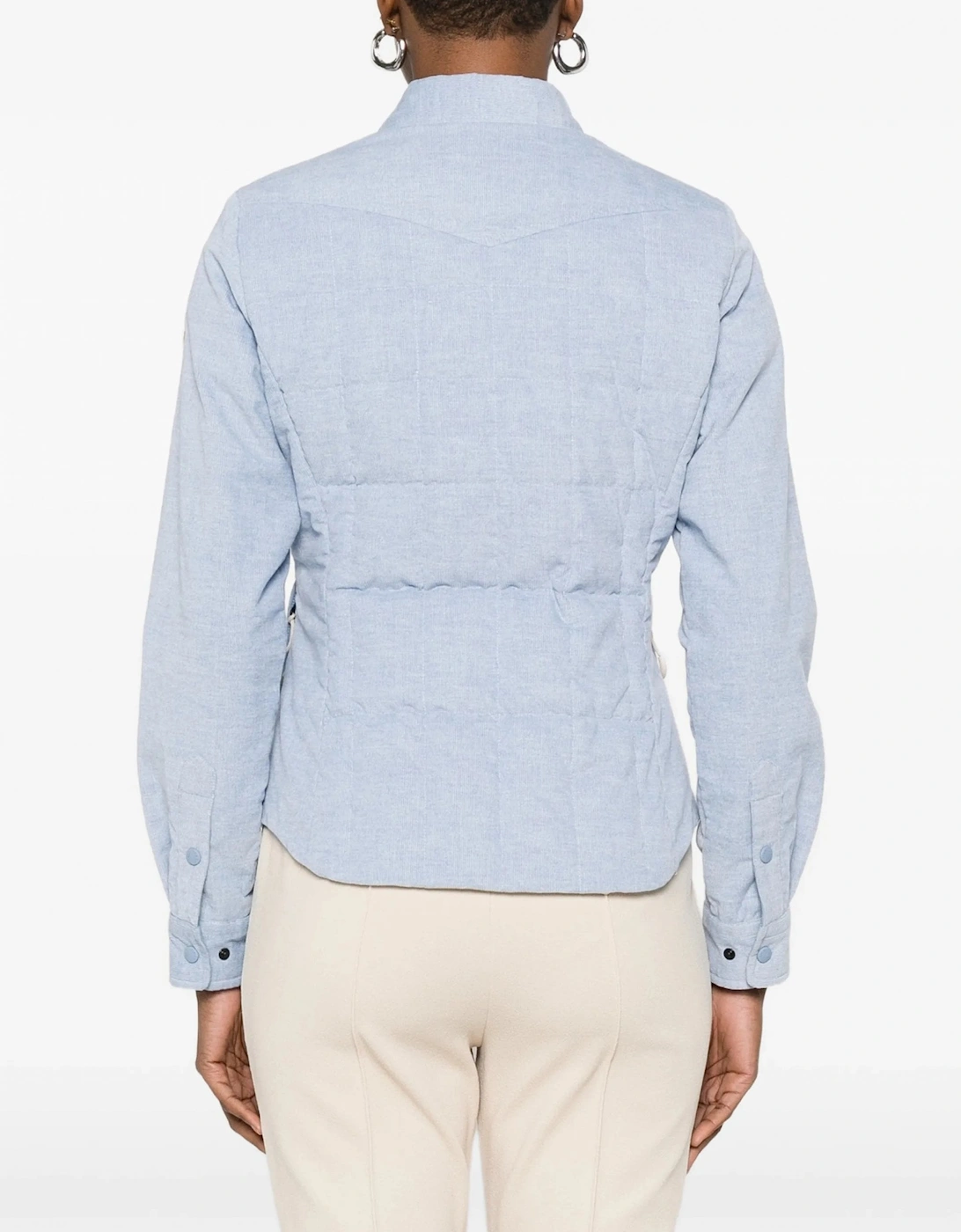 Womens Nangy Shirt Jacket Blue