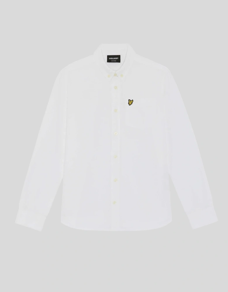 Cotton Button Down Oxford Shirt