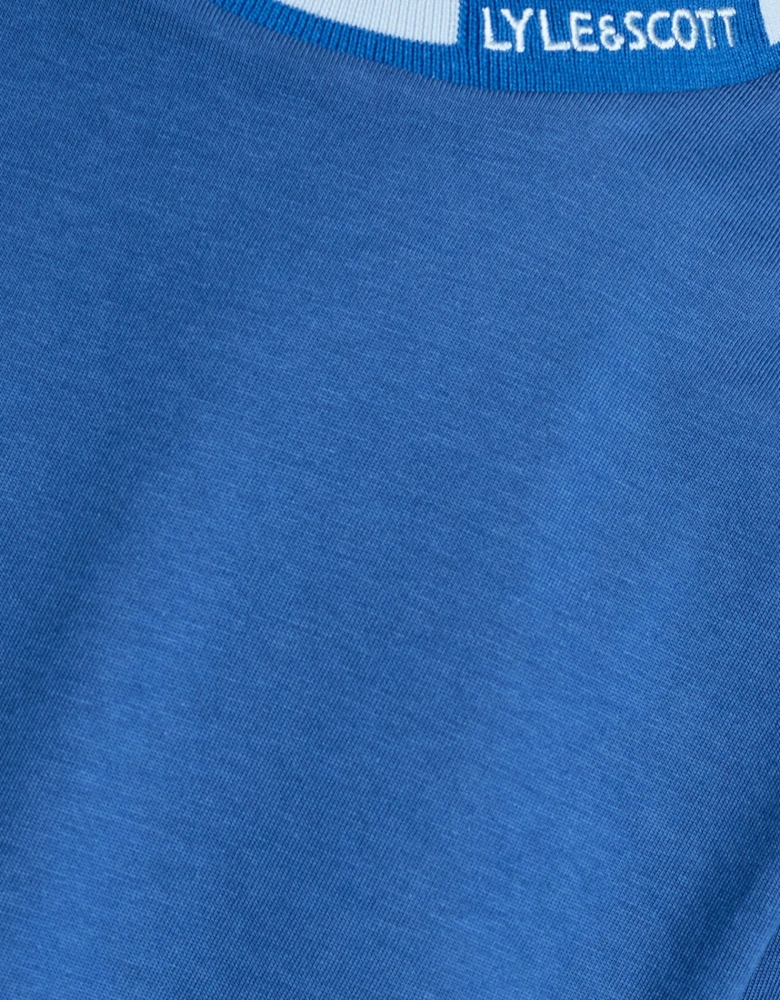 Tipped Collar Logo T-Shirt