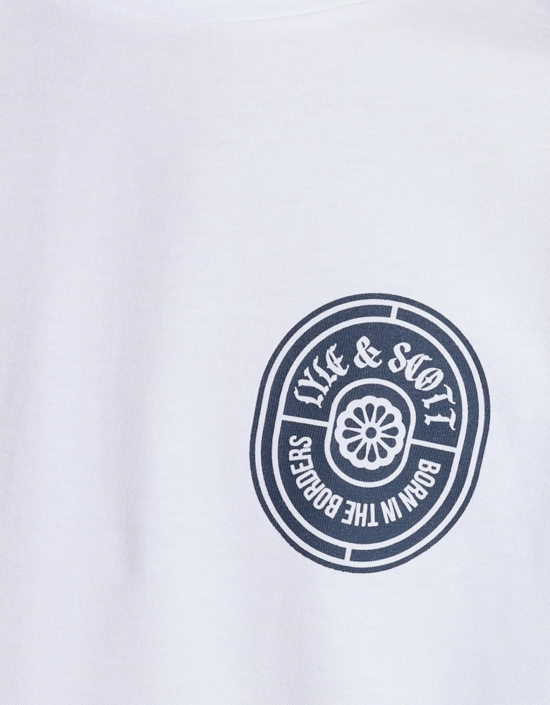 Graphic Badge Cotton T-Shirt