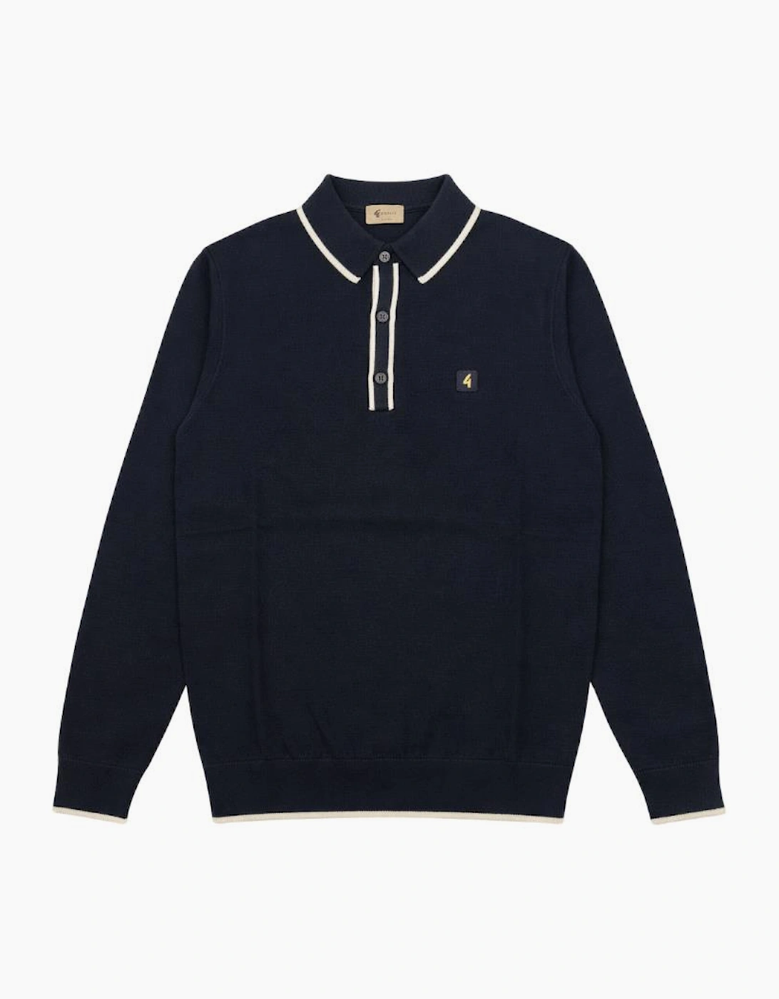 Vintage Linker Navy Polo Shirt, 2 of 1