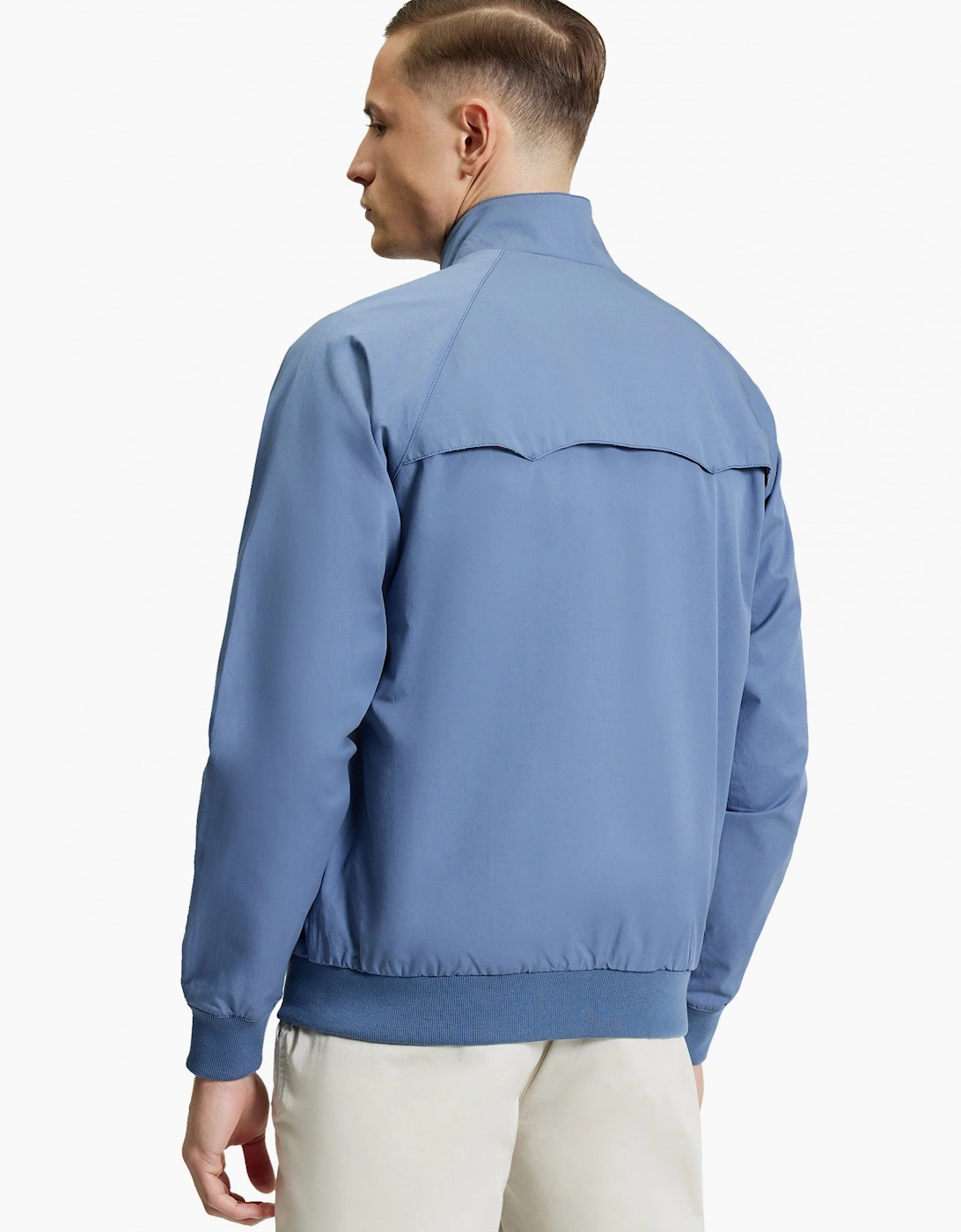 Signature Harrington Jacket | Indigo