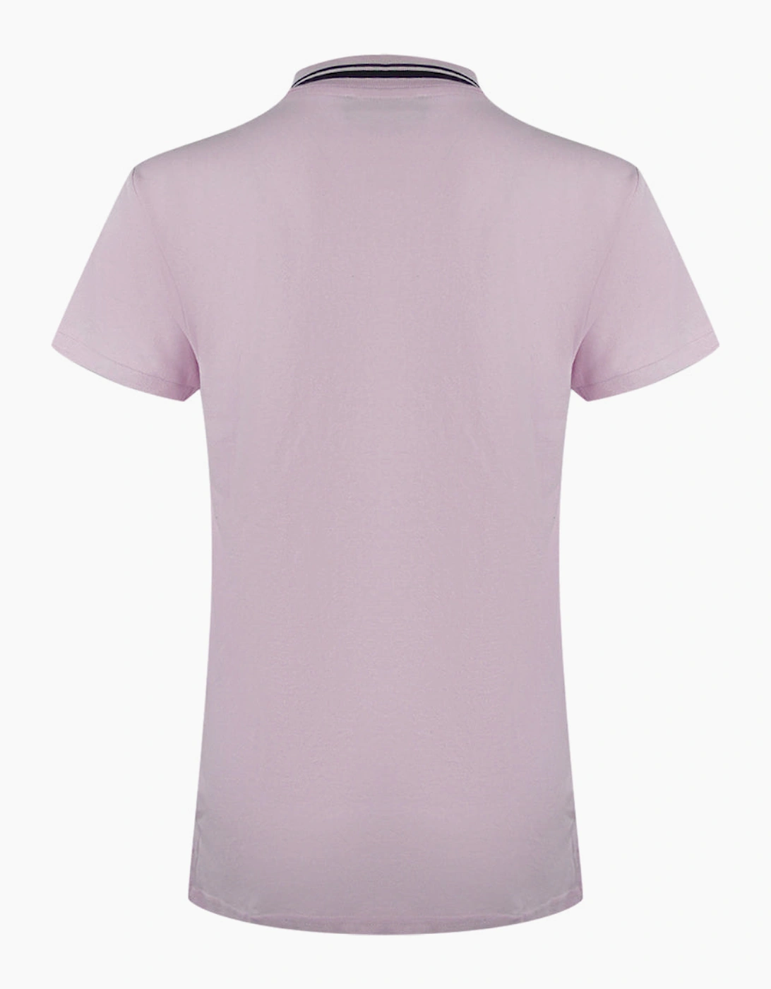 Love Moschino Small Box Logo Pink Polo Shirt