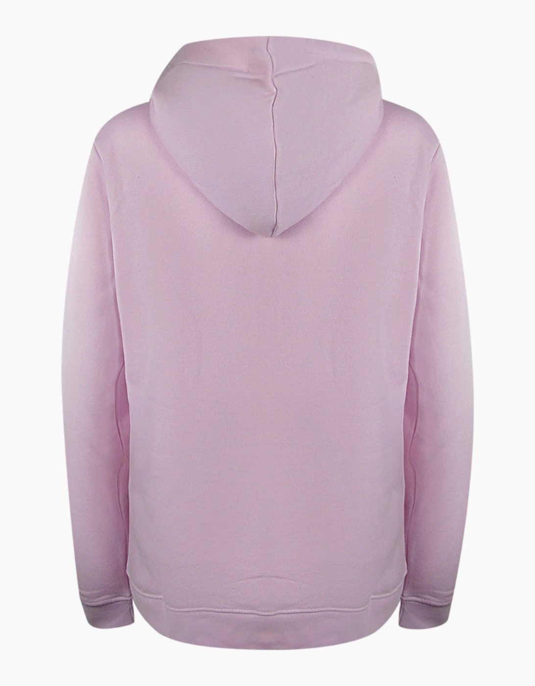 Love Moschino Small Heart Logo Zip Pink Hoodie