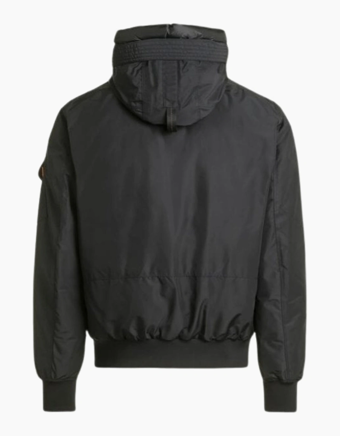 Gobi Core Black Hooded Bomber Jacket