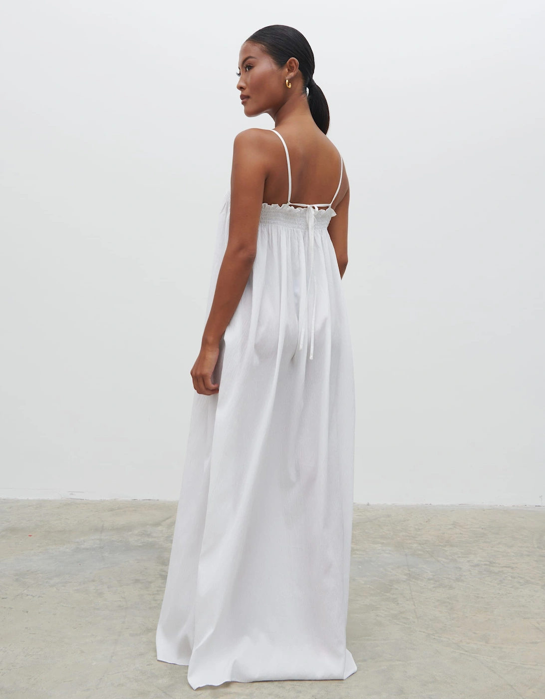 Ada Maxi Dress - White