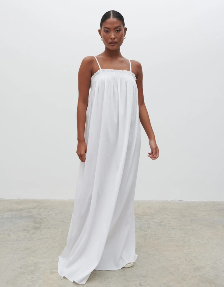 Ada Maxi Dress - White