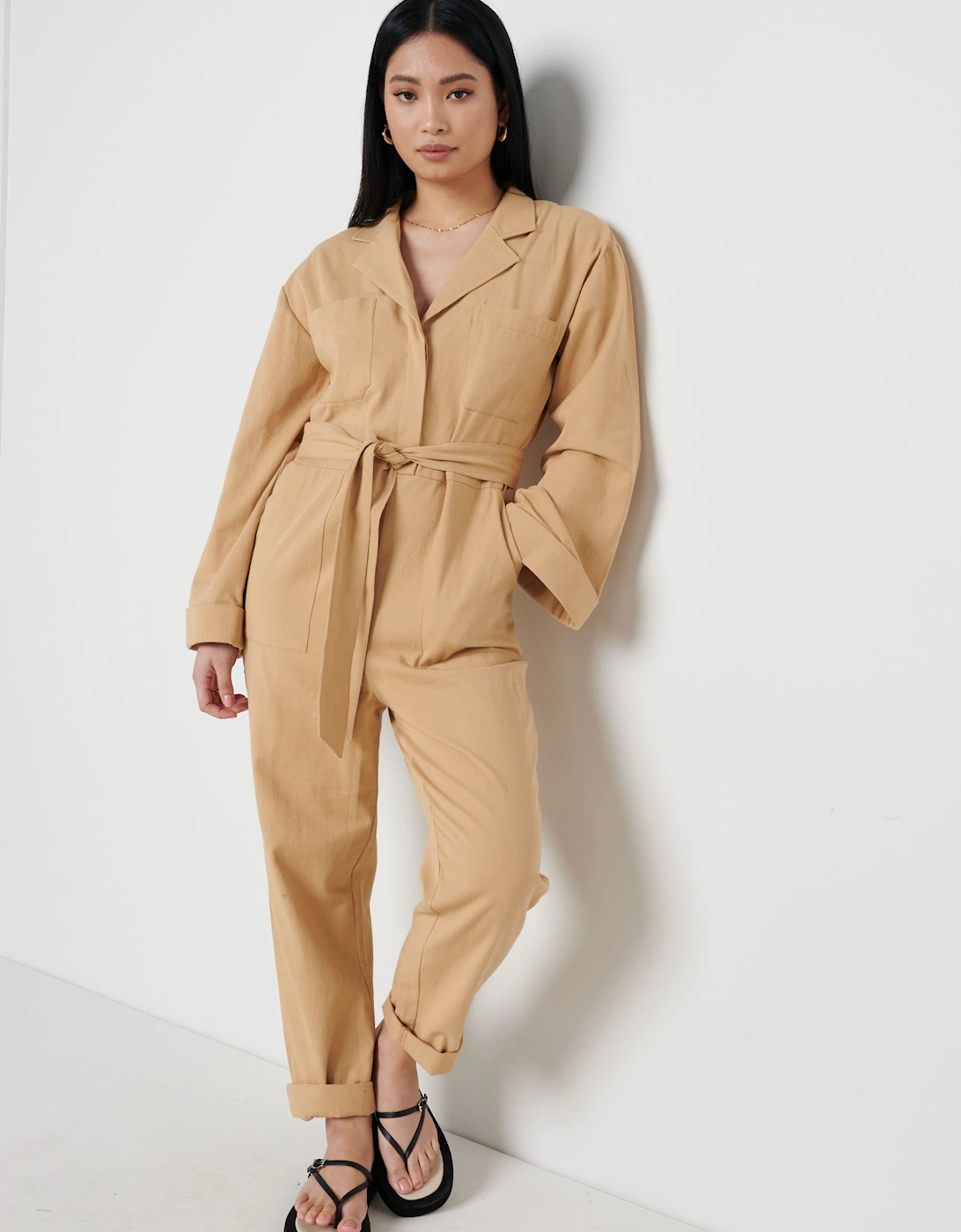 Hudson Jumpsuit - Camel