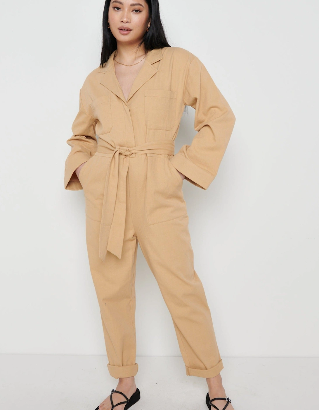 Hudson Jumpsuit - Camel