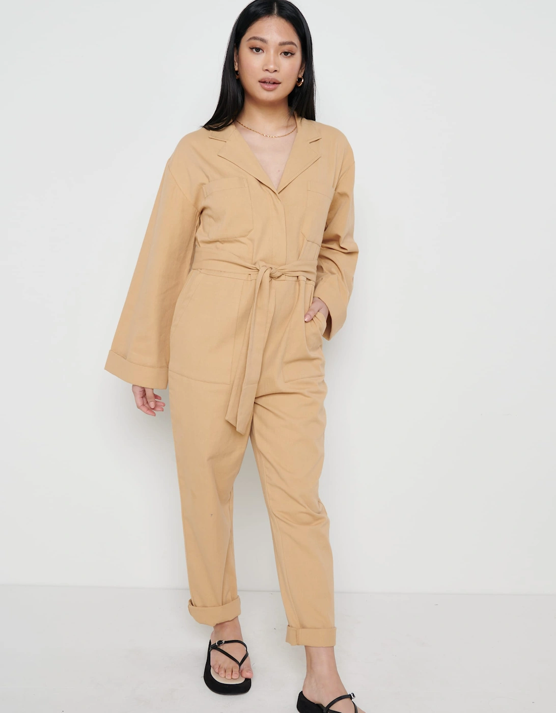 Hudson Jumpsuit - Camel