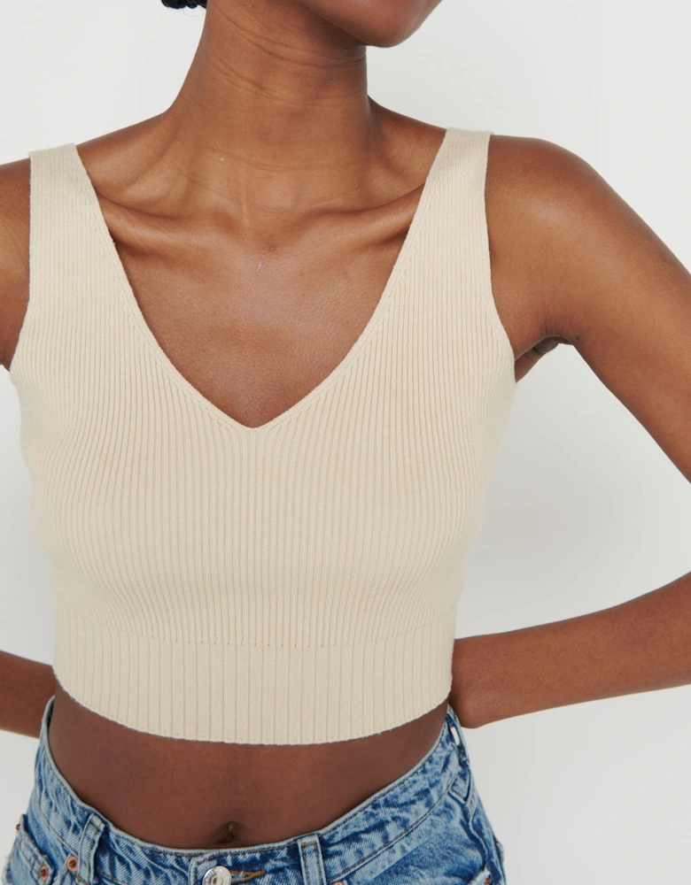 Lara Knit Top - Stone