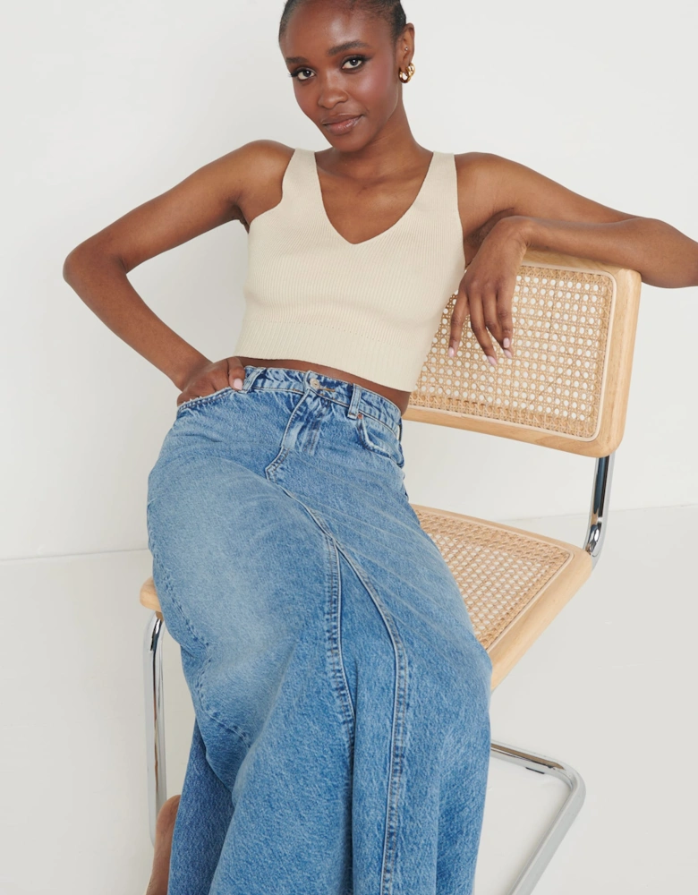 Lara Knit Top - Stone