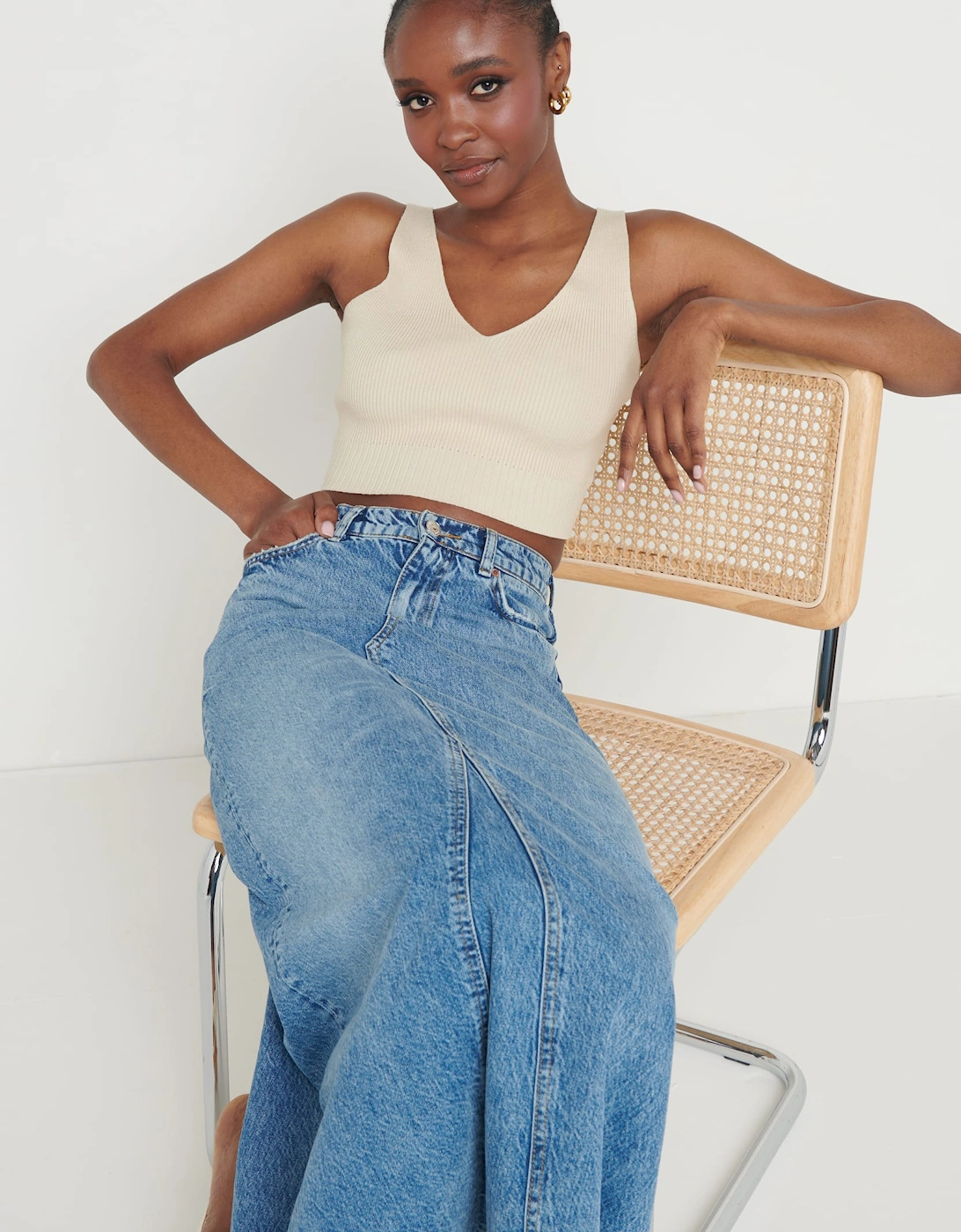 Lara Knit Top - Stone