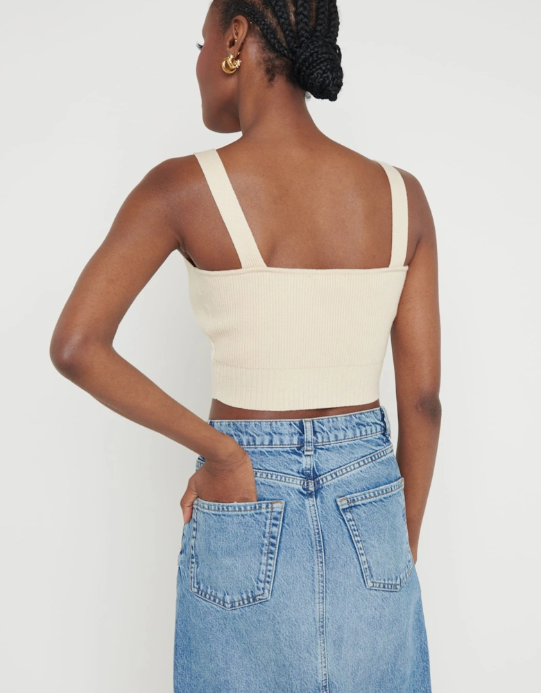 Lara Knit Top - Stone
