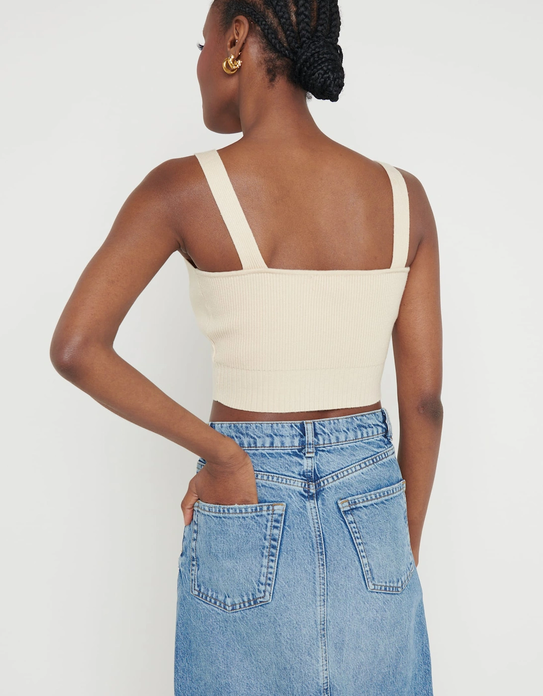 Lara Knit Top - Stone