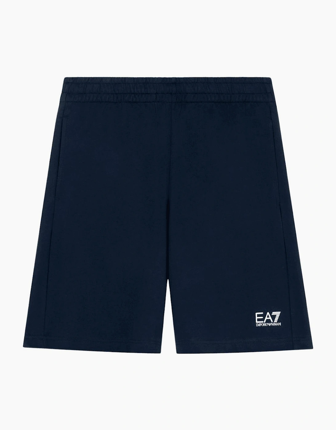 Core Id Navy/White Cotton Shorts, 4 of 3