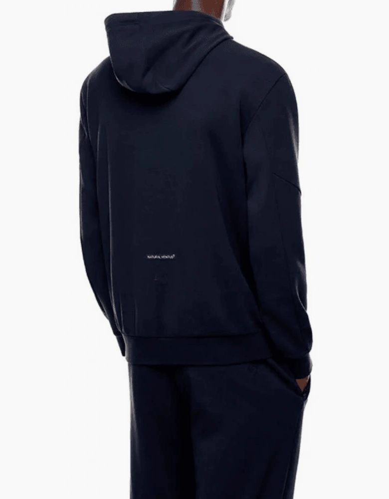 Ventus7 Cotton Zip Hooded Navy Tracksuit