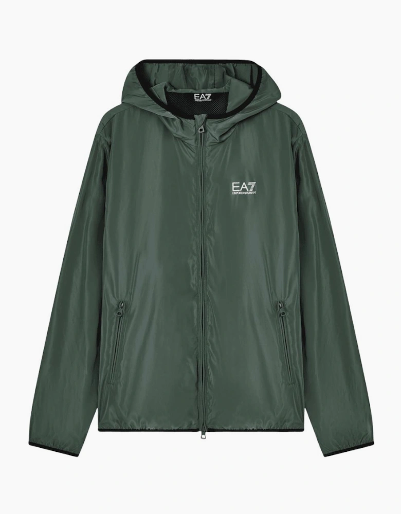 Lightweight Core ID Logo Green Windbreaker