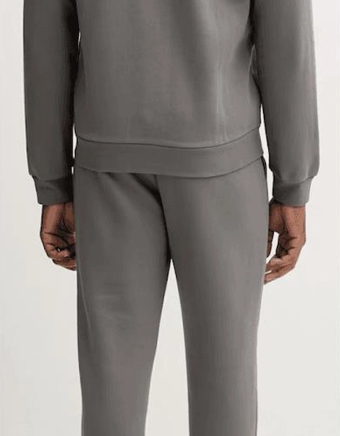 Core ID Zip Hooded Grey Cotton Tracksuit