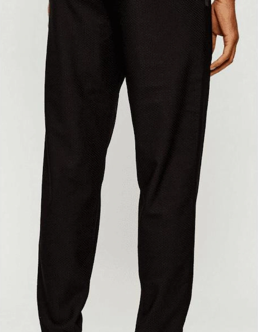 Gold Edition Textured Cotton Black/Gold Tracksuit