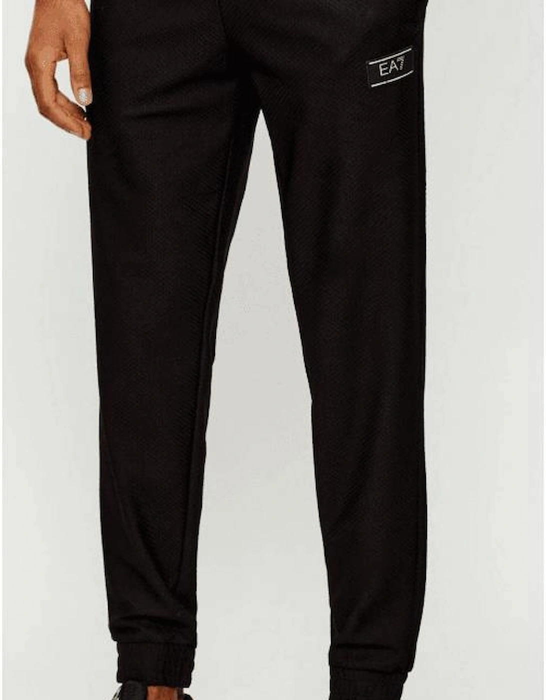 Gold Edition Textured Cotton Black/Gold Tracksuit