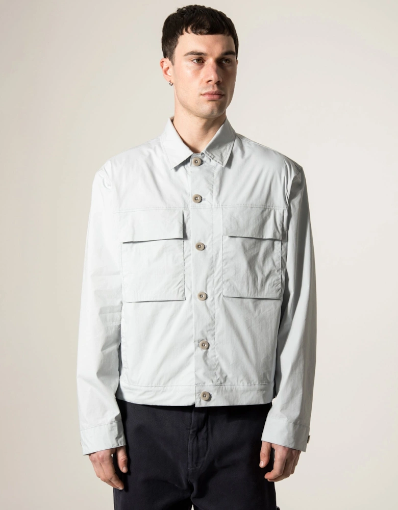 Piece Dyed Mid Layer Overshirt