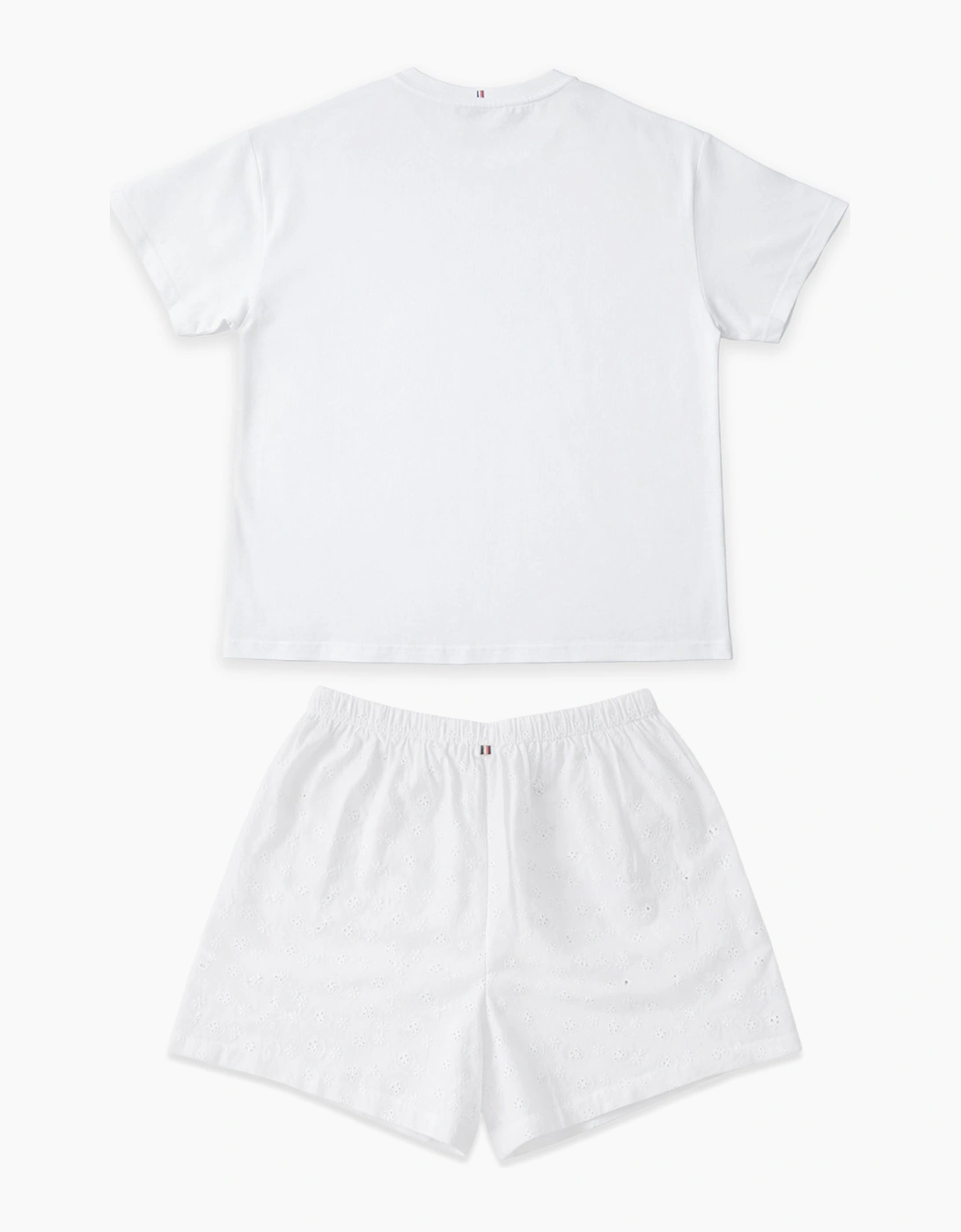Tommy Hilfiger JERSEY SS TEE Womens Pyjama Set White