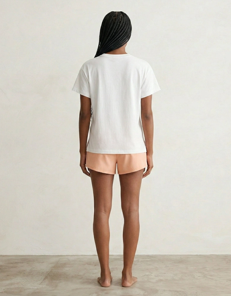 Calvin Klein S/S TEE SHORT SET Womens T-Shirt Multicoloured