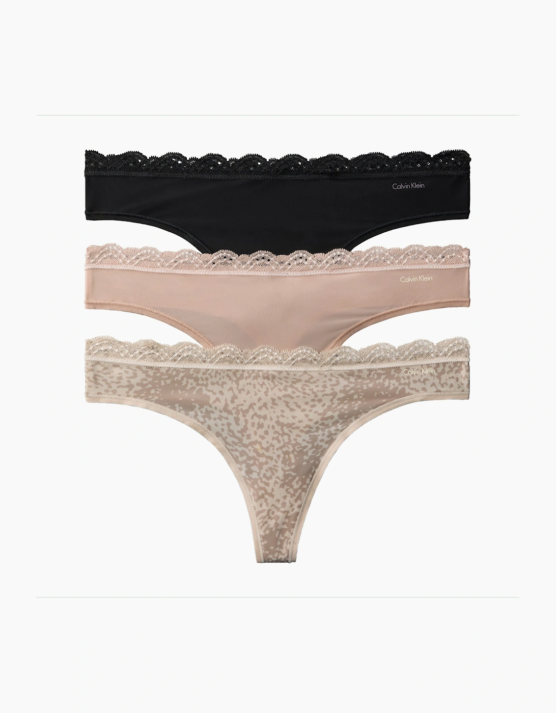 Calvin Klein THONG Womens Thong Multicoloured
