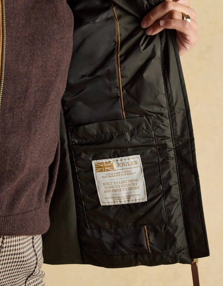 BRAEMAR LUXE GILET Womens Gilets Green