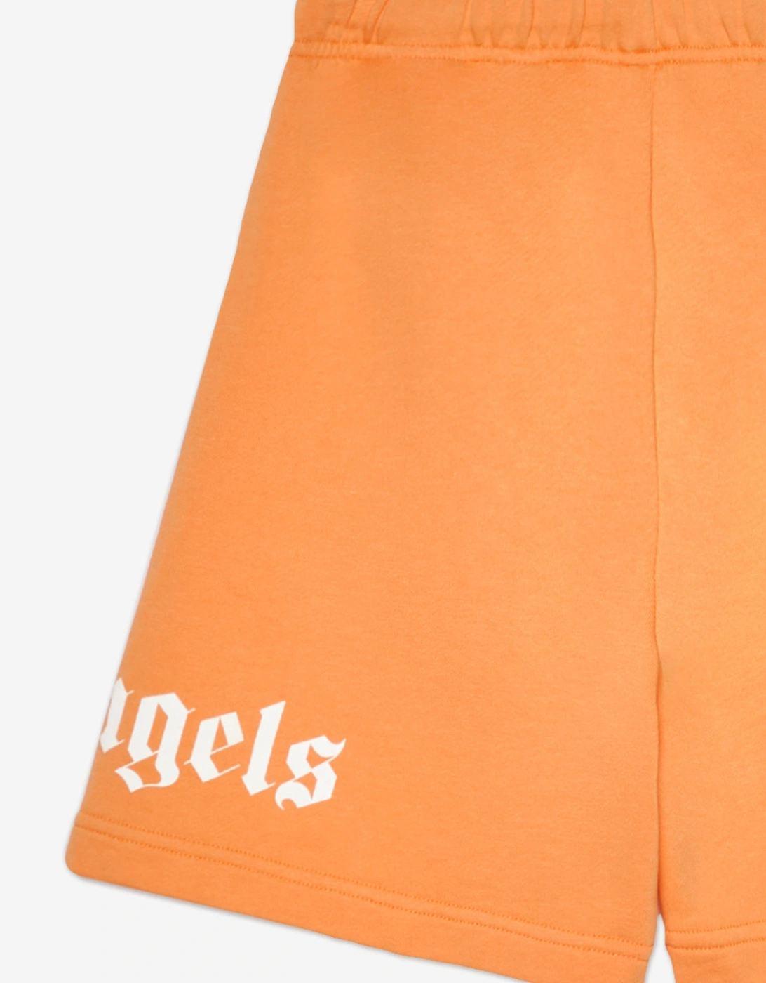 Boys Overlogo Sweat Shorts in Orange