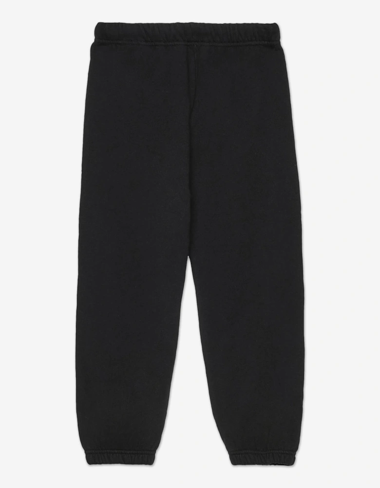 Boys Overlogo Joggers in Black