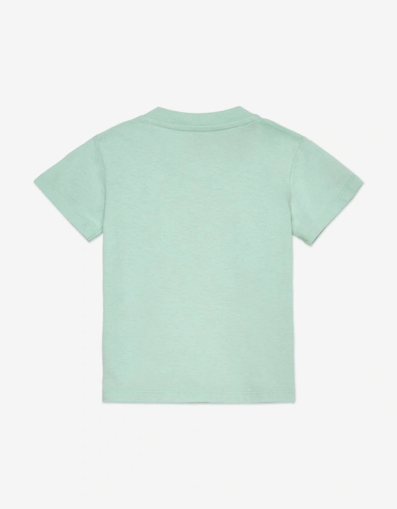 Baby Boys Spray Bear T-Shirt in Green