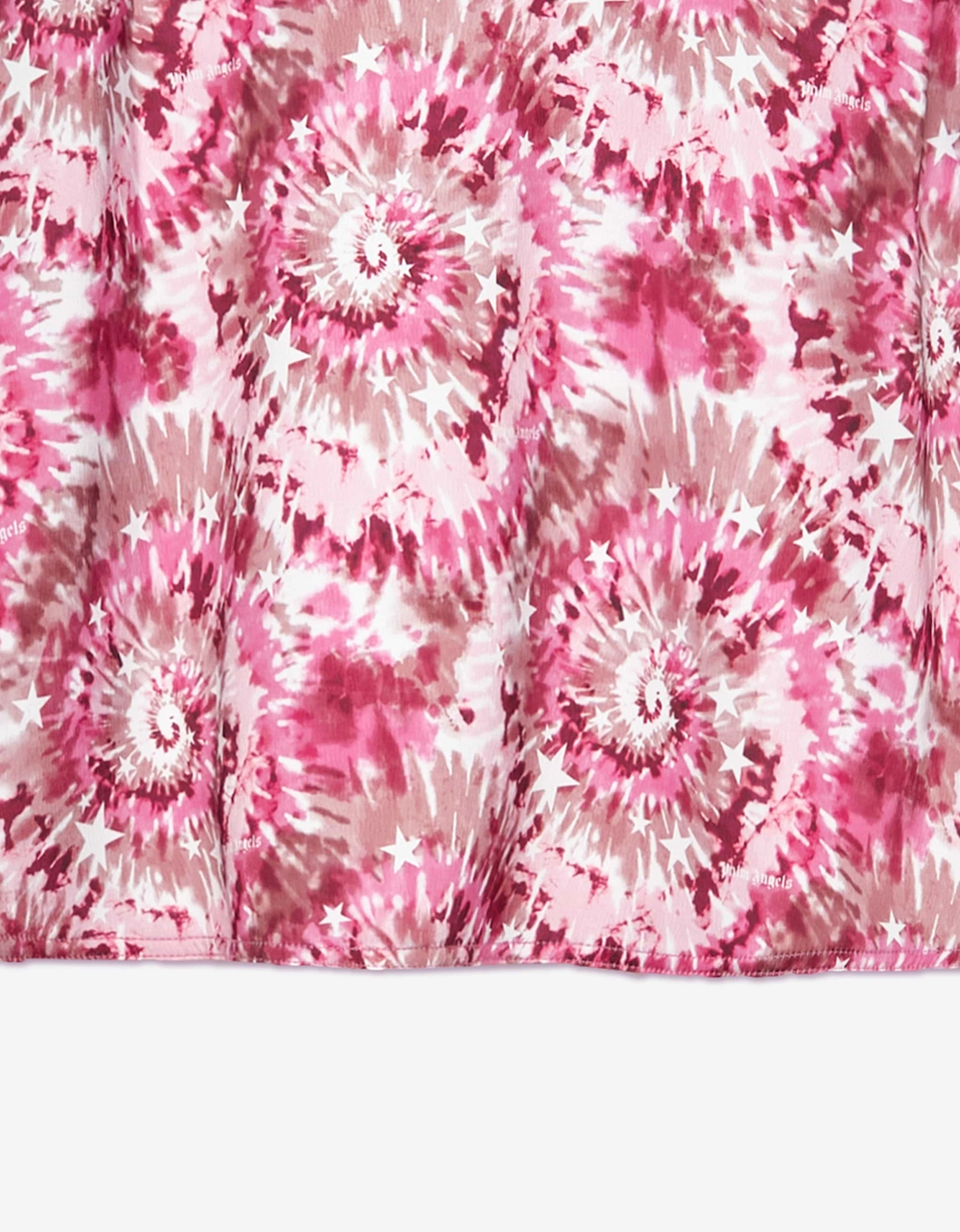 Girls AOP Tie-Dye Track Slip Dress in Pink