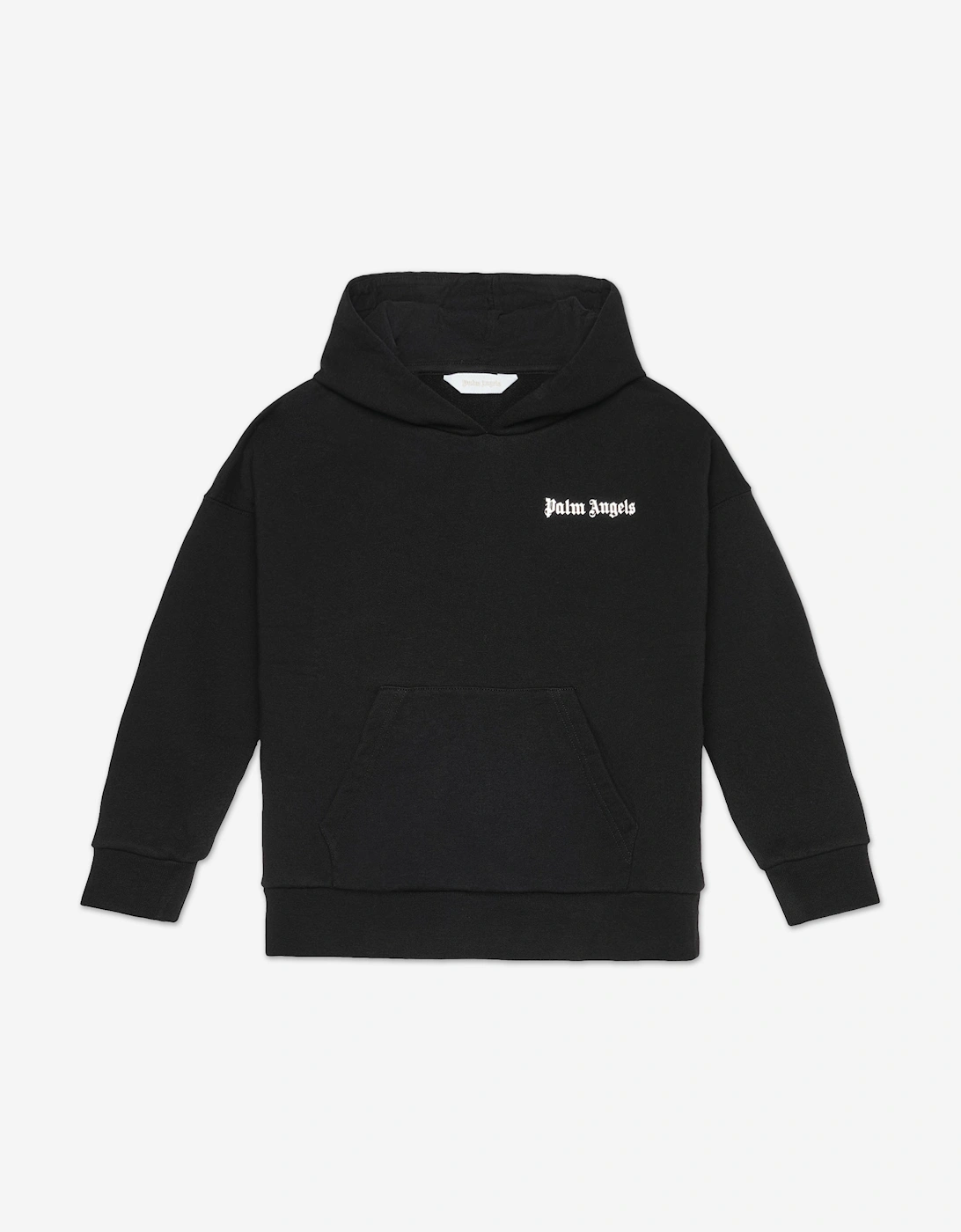 Boys Overlogo Oversize Fit Hoodie in Black, 5 of 4